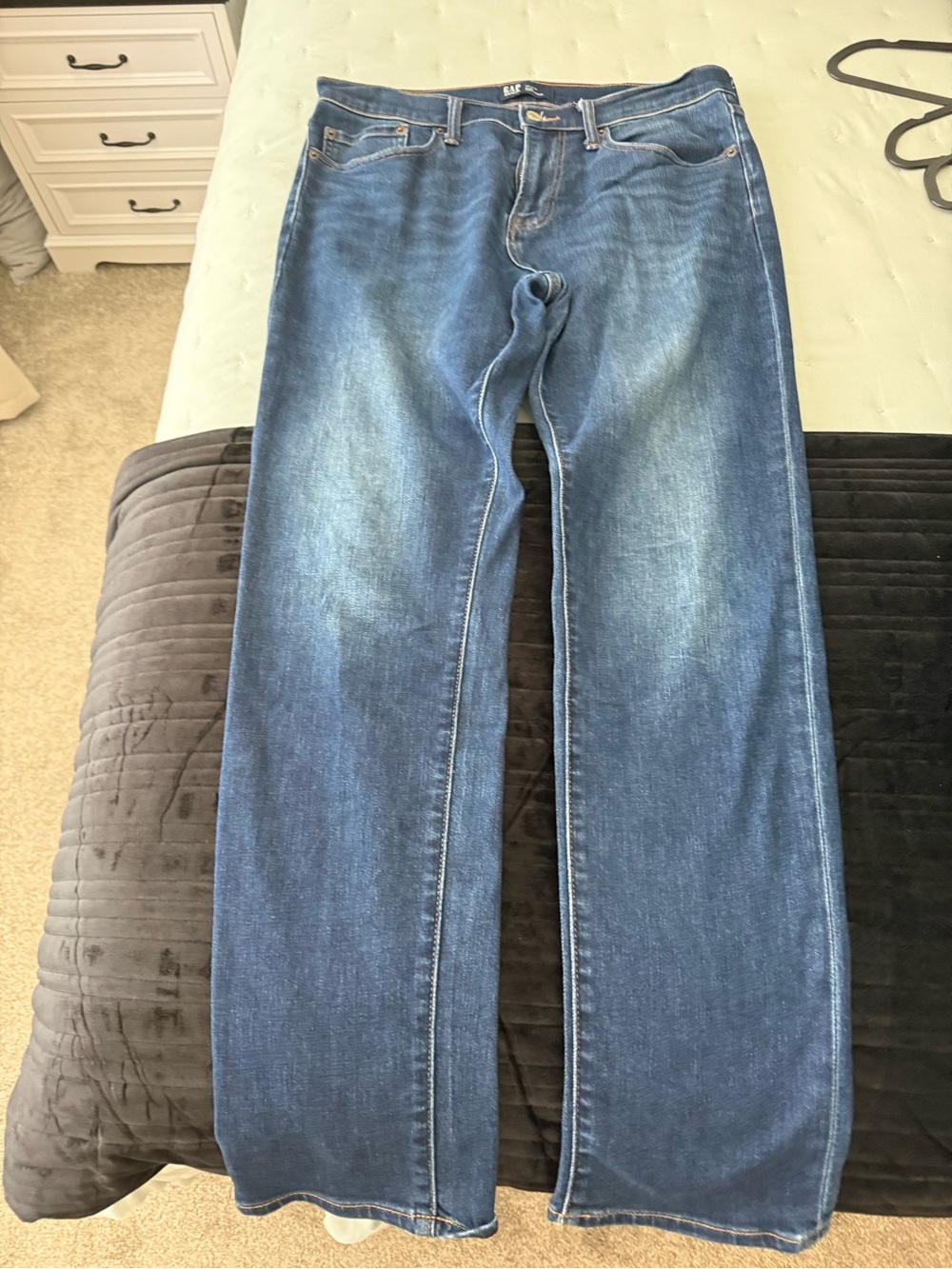 Gap Flex Fit slim Men's Blue Straight-Leg Jeans
